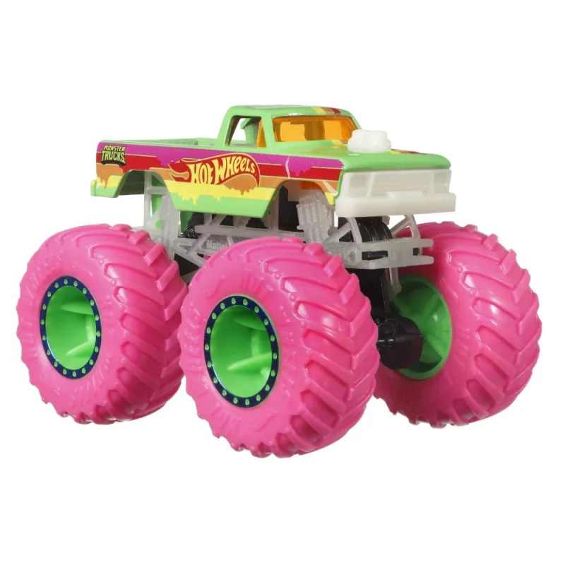 Hot Wheels MONSTER TRUCKS SVIETIACE V TME ASST