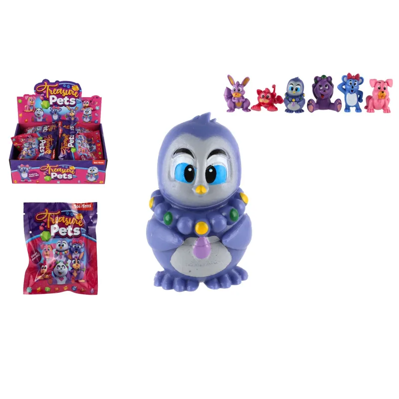 Teddies Zvieratko figúrka plast mix druhov