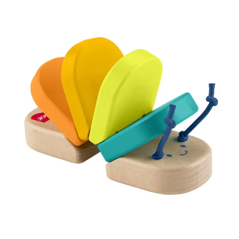 Mattel Fisher-Price DREVENÁ KLAPAJÚCA HÚSENKA