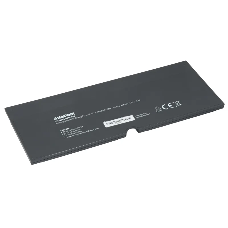 Baterie AVACOM pro Fujitsu LifeBook U745, T904 Li-Pol 14,4V 3150mAh 45Wh NOFS-U745-P37