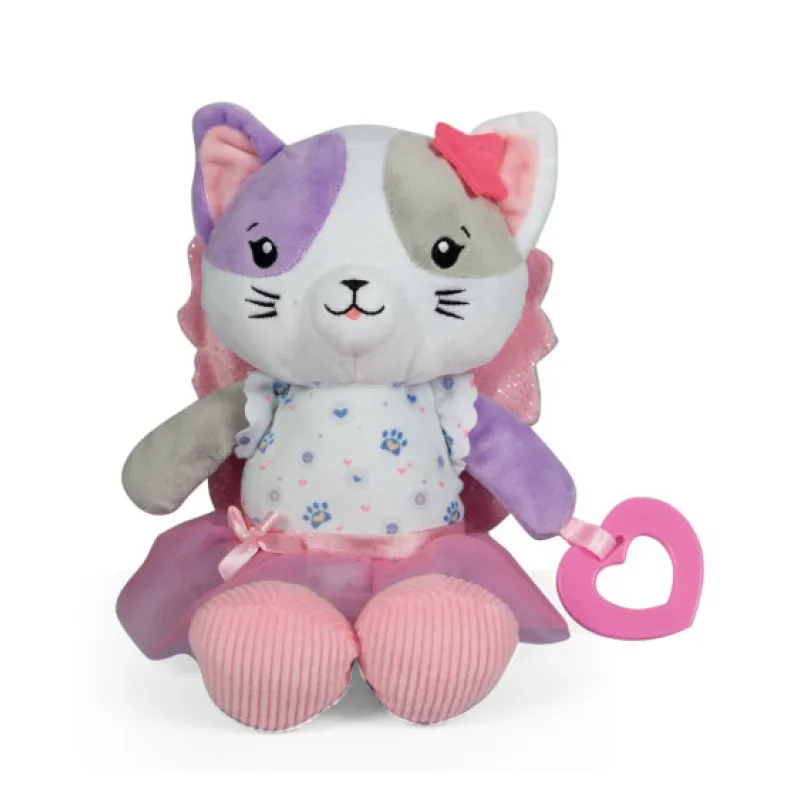 Clementoni Můj první plyšák - kočička v dárk.kazetě, 28 cm