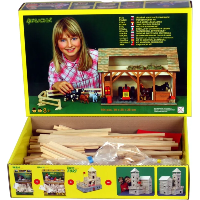 Walachia Drevená stavebnica Walachia - Stajňa
