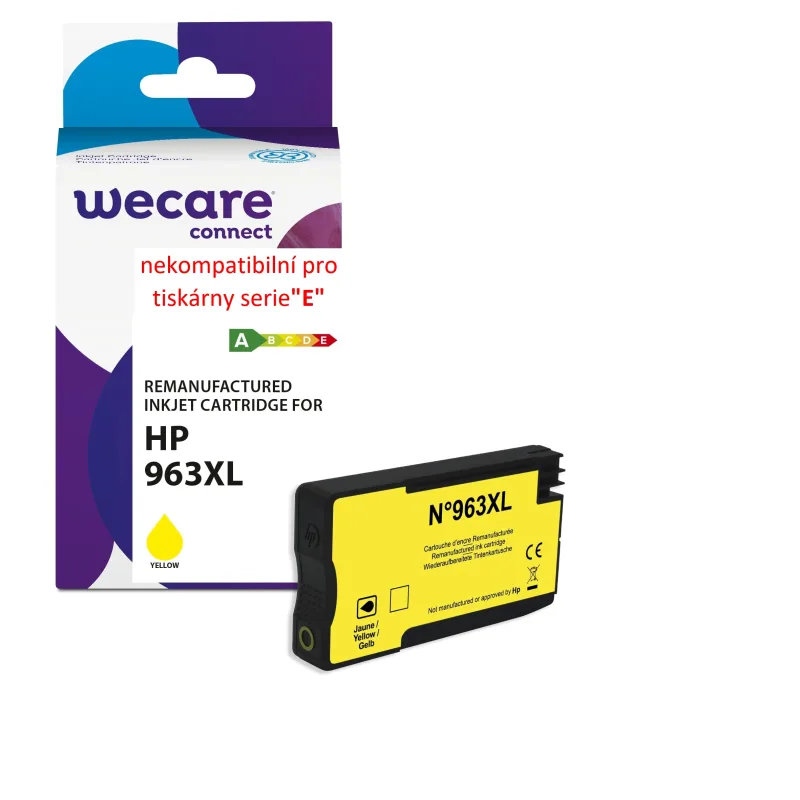 WECARE ARMOR ink pro HP 3JA29AE,(963XL),žlutá/yellow K20887W4