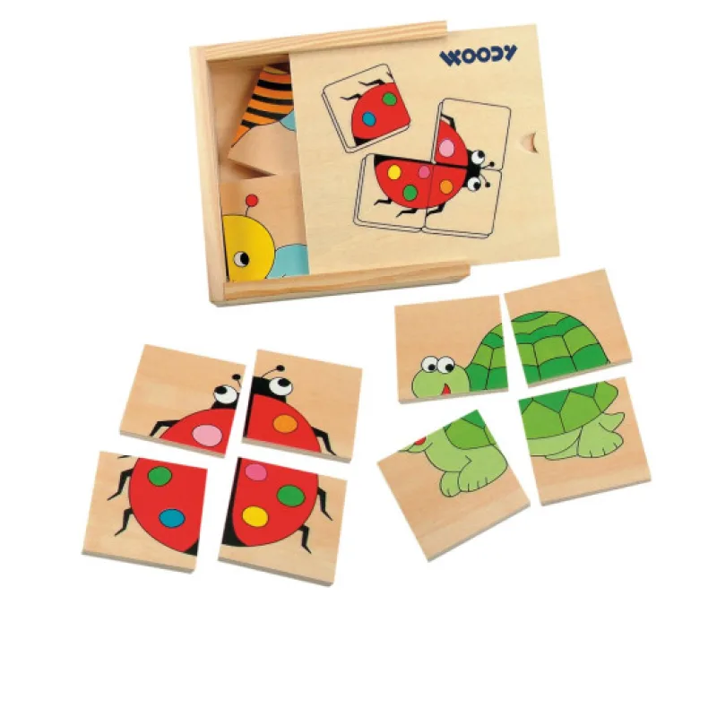 Woody Mini puzzle - Beruška