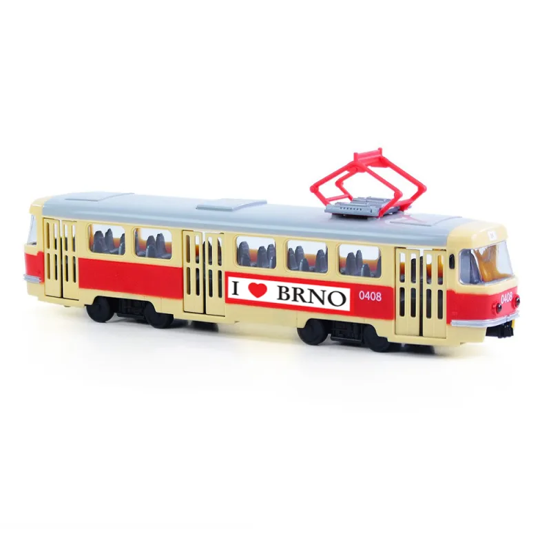 Rappa Električka ktorá hlási zastávky po slovensky 28 cm BRNO