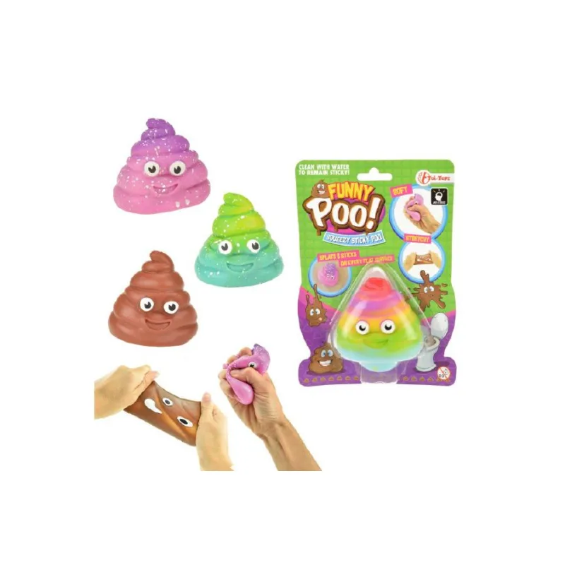 Teddies Sliz mačkací antistresový 7cm asst 4 druhy