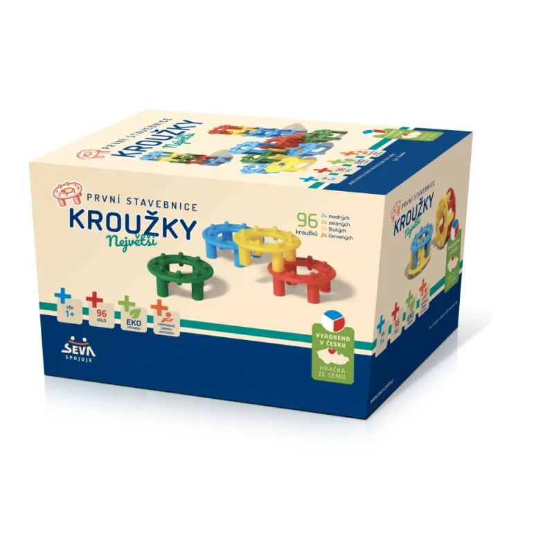 Seva krúžky - najväčšie