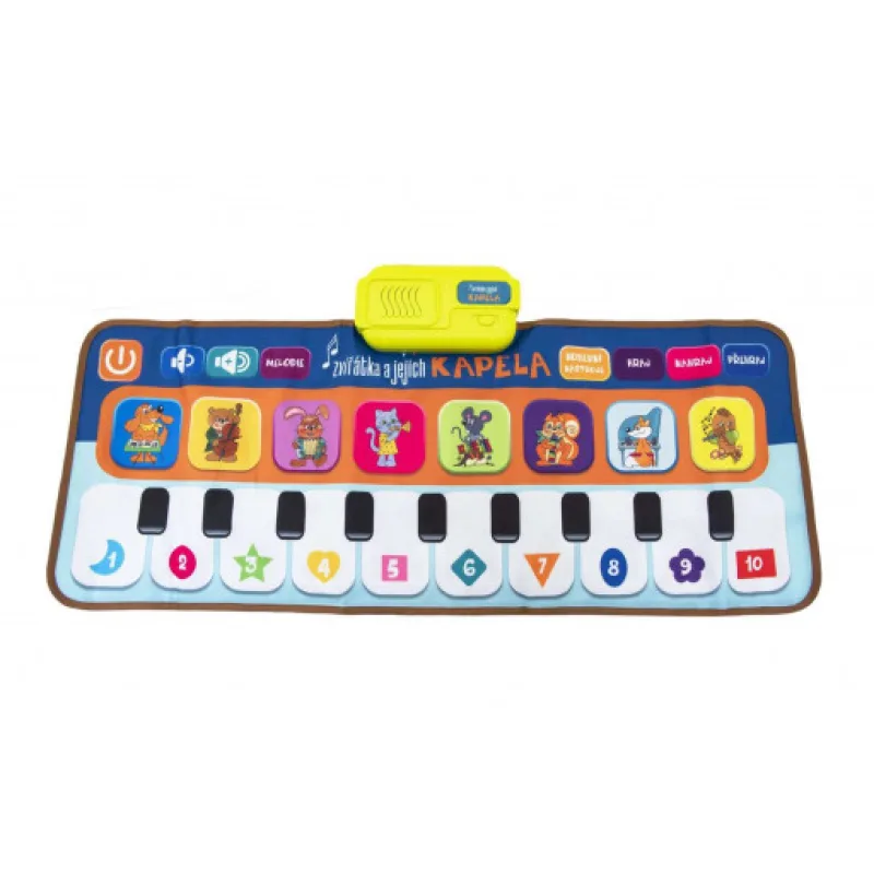 Elektronická hrací podložka, pianko Zvířátka a jejich kapela
