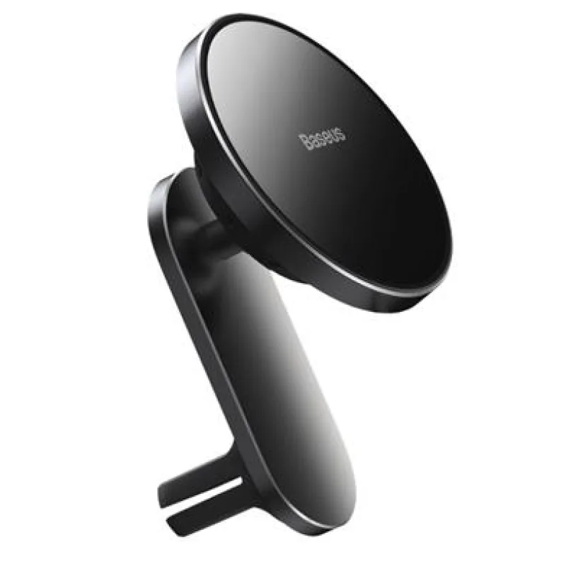 NONAME Baseus WXJN-01 Big Energy Držák do Auta s Bezdrátovým Nabíjením Black 6953156206861