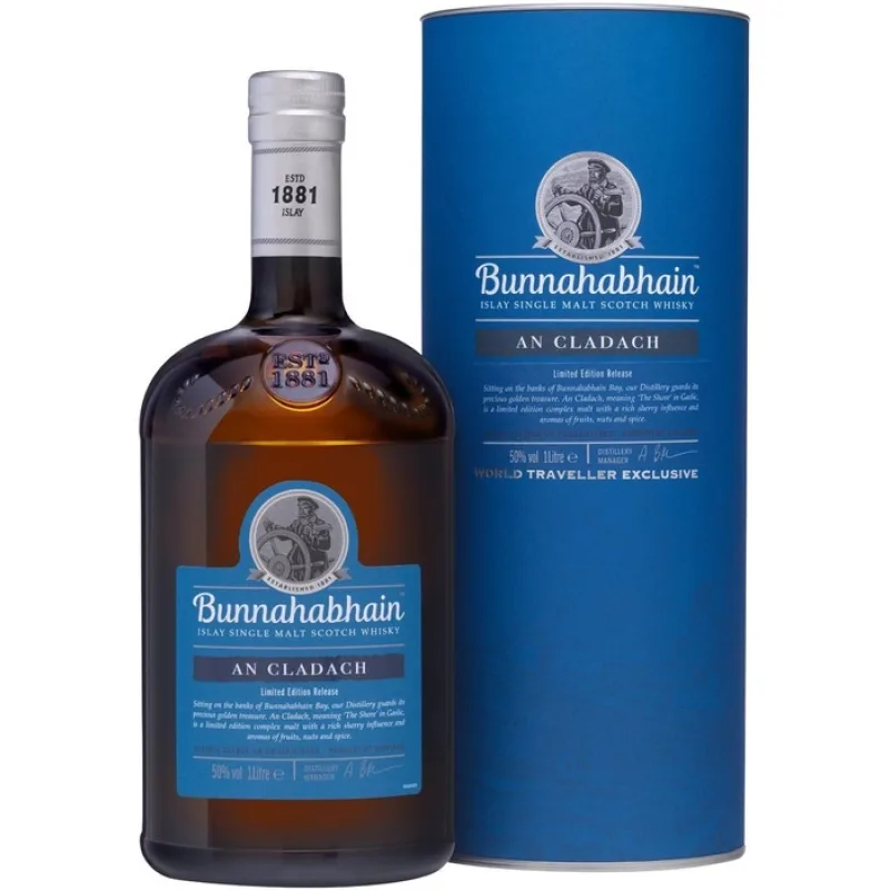 Bunnahabhain An Cladach 50% 1l