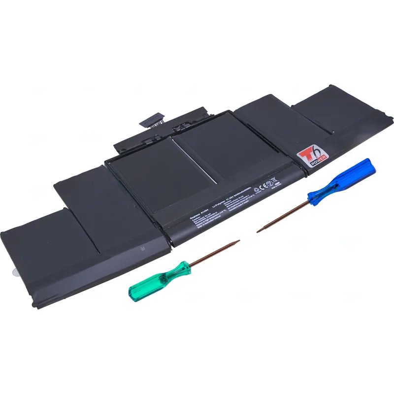 Baterie T6 Power Apple MacBook Pro 15" Retina (Late 2013, Mid 2014), 8440mAh, 95Wh, 6cell, Li-pol NBAP0031