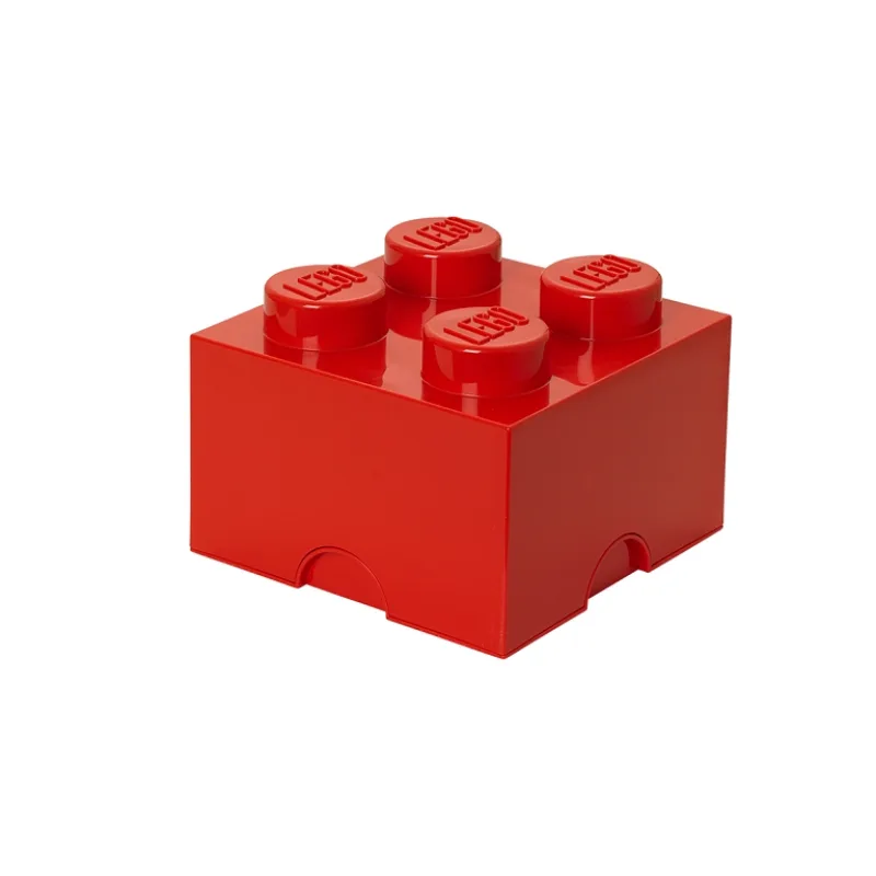Smartlife LEGO úložný box 4 - červená