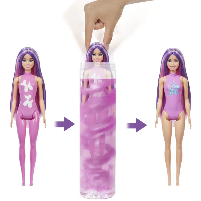 Mattel Barbie COLOR REVEAL BARBIE BALÓNKOVÁ ZVÍŘÁTKA ASST