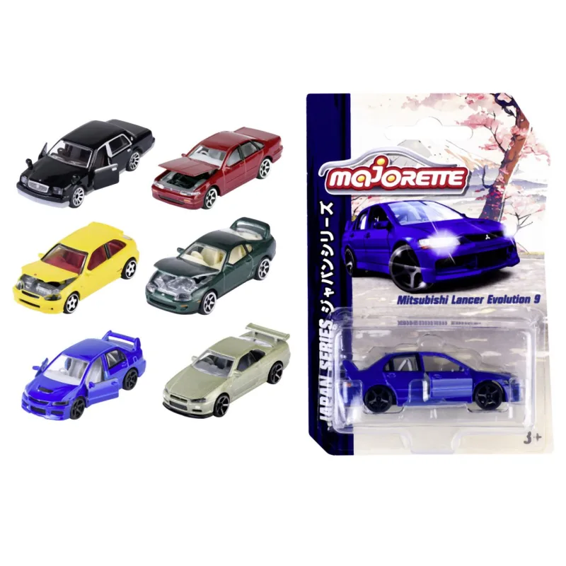 Majorette Japan Series Autíčko Premium, 6 druhov