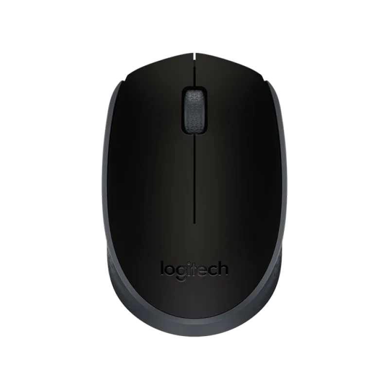 Logitech M171/Kancelářská/Optická/1 000 DPI/Bezdrátová USB/Černá 910-004424