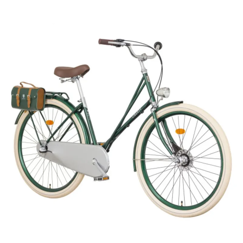 Liberty 111 Anniversary Standart 28" 3spd, jízdní kolo, košík, zelené