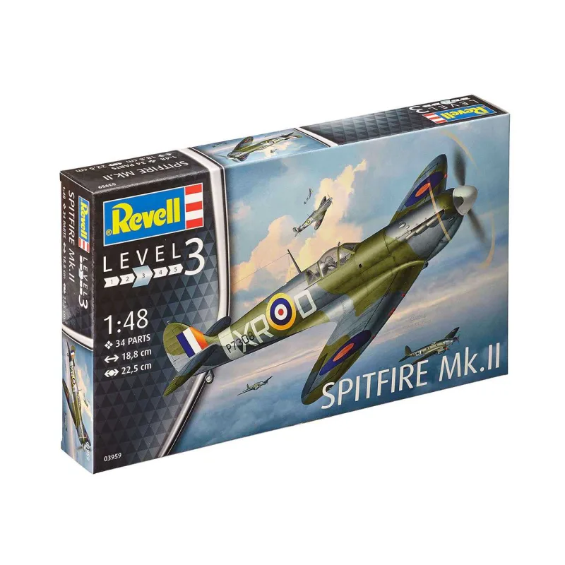 Revell Plastic ModelKit lietadlo 03959 - Supermarine Spitfire Mk. II (1:48)