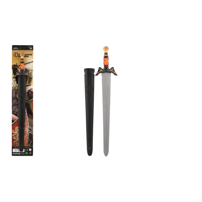 Teddies Meč v puzdre plast 68cm na karte