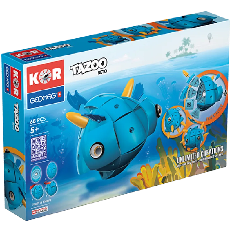 Geomag KOR TAZOO Beto 68 dílků