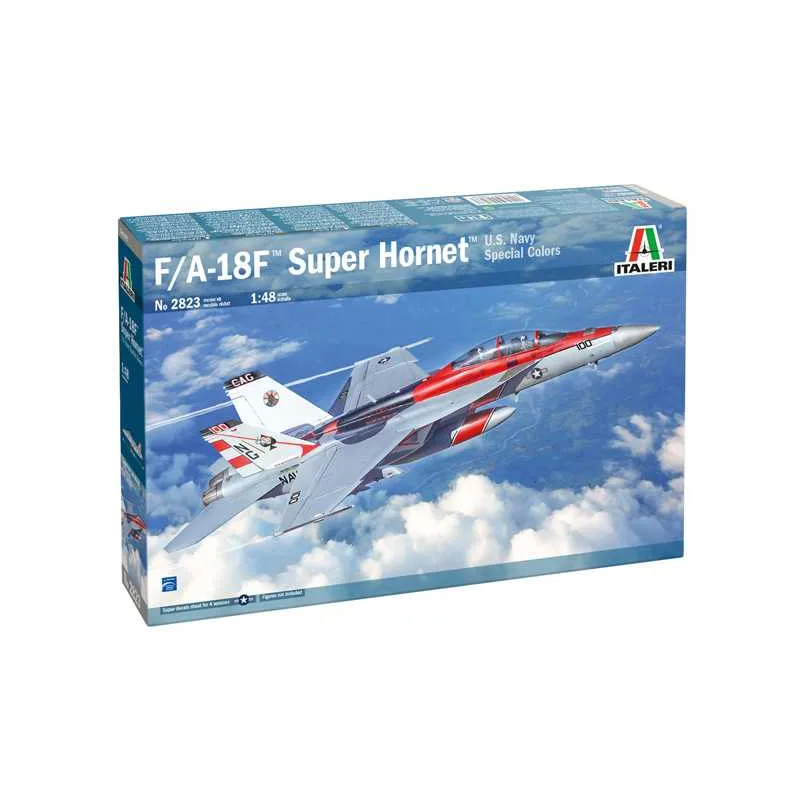Italeri Model Kit lietadlo 2823 - F/A-18F Hornet U.S. Navy Special Colors (1:48)