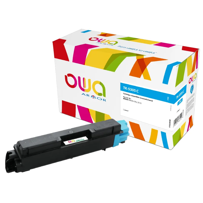 OWA Armor toner kompatibilní s Kyocera TK-5305C, 6000st, modrá/cyan K18239OW