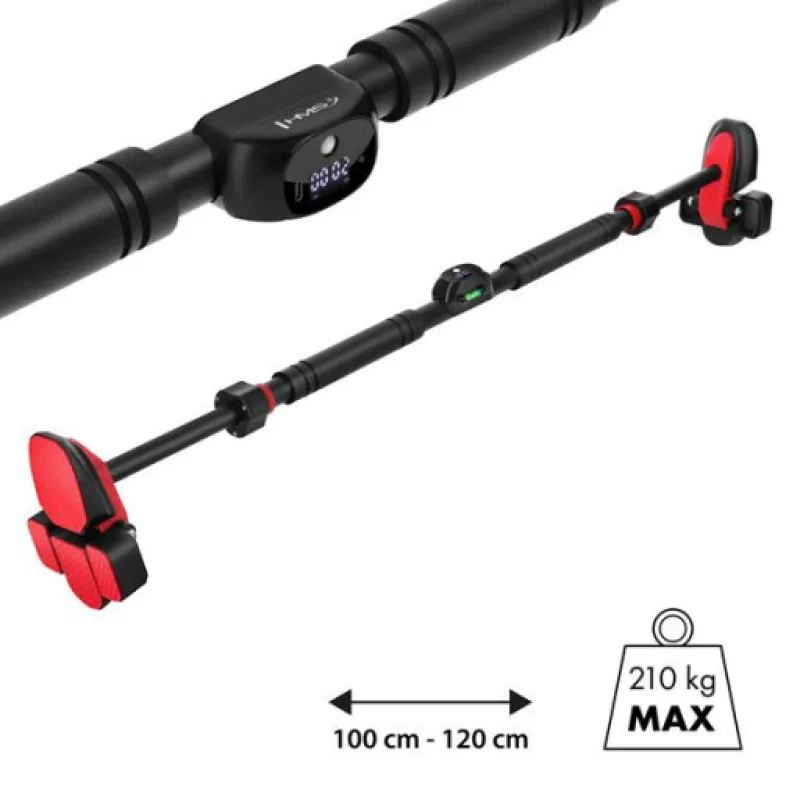 HMS DD501 Hrazda do dveří s počítadlem a vodováhou