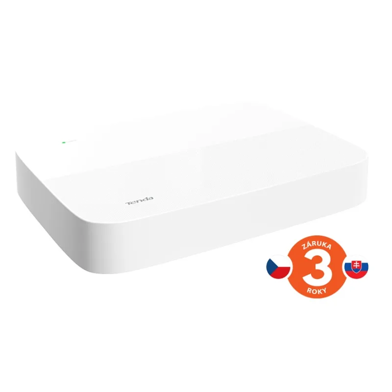 Tenda N6P-8H - PoE kamerový 4K NVR rekordér, 8 kanálů, H.265+, OnViF, zvuk, web. rozhraní, CZ app 75011946