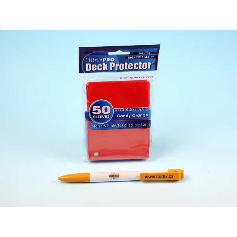 Obaly na hracie karty - oranžová (SOLID CANDY ORANGE)