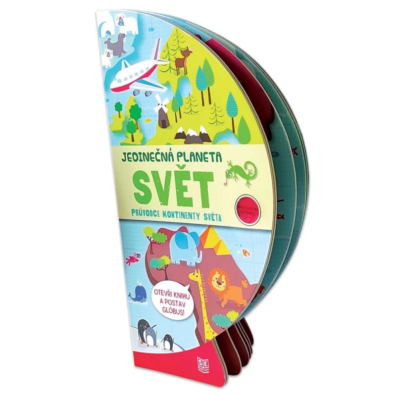 PEXI Knižný skladací glóbus - SVET