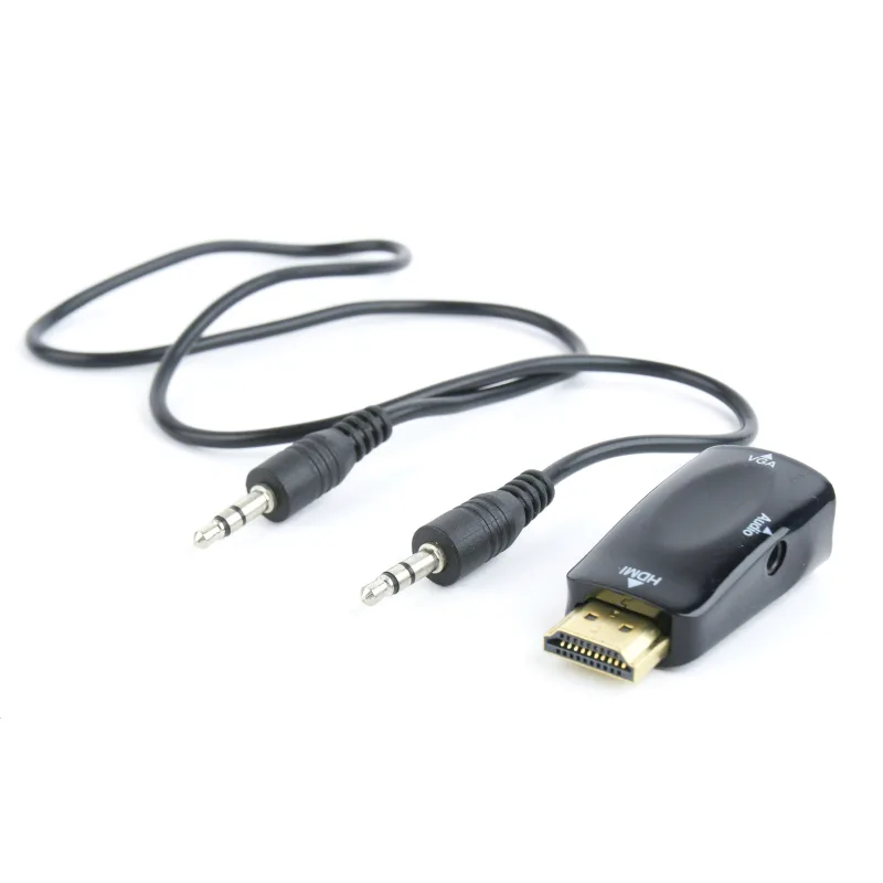 Adaptér C-TECH HDMI na VGA + Audio, M/F CB-AD-HDMI-VGA