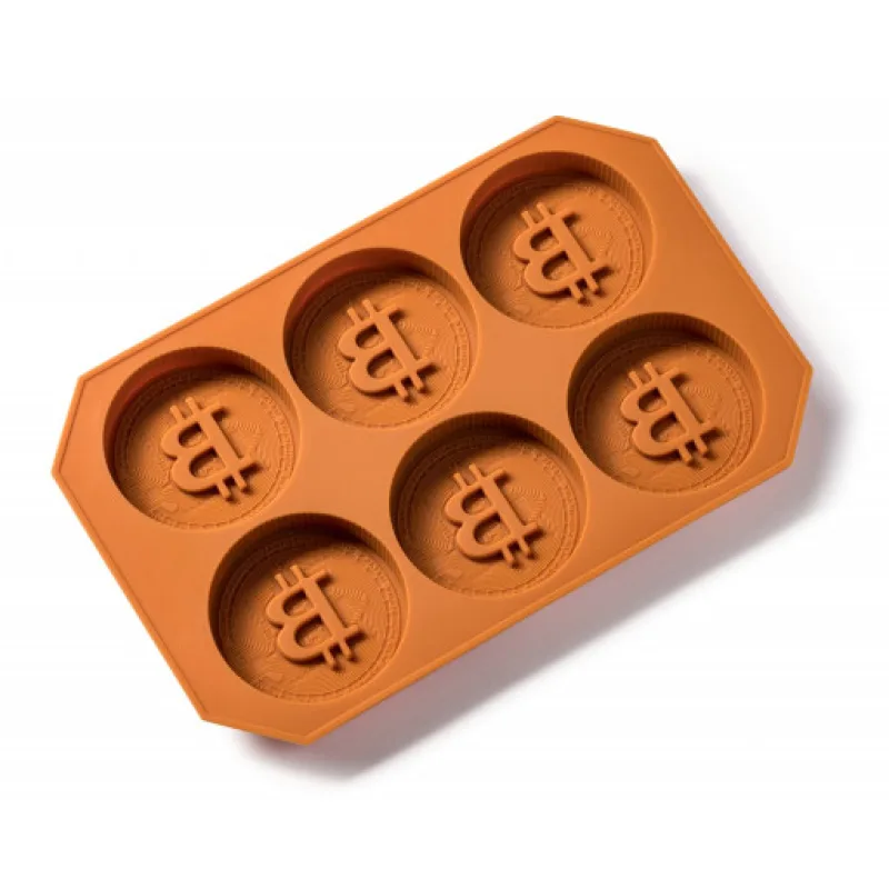 Forma na led nebo čokoládu Bitcoin