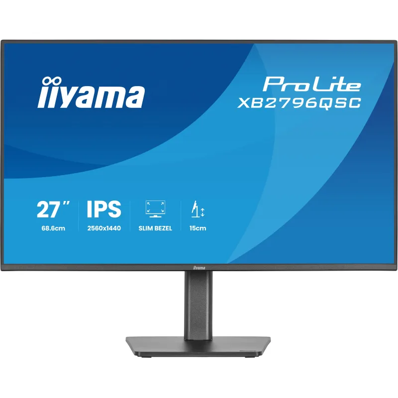 iiyama ProLite/XB2796QSC-B1/27"/IPS/QHD/75Hz/4ms/Černá/3R XB2796QSC-B1