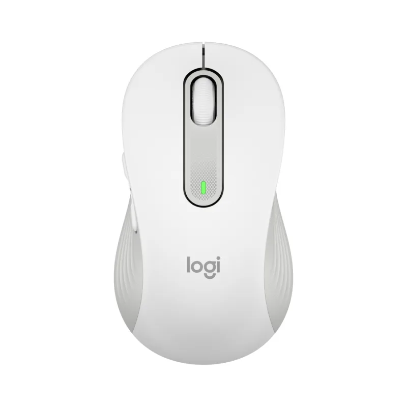 LOGITECH Signature M650 for Business/Kancelářská/Laserová/Pro praváky/4 000 DPI/USB+BT/Bílá 910-006349