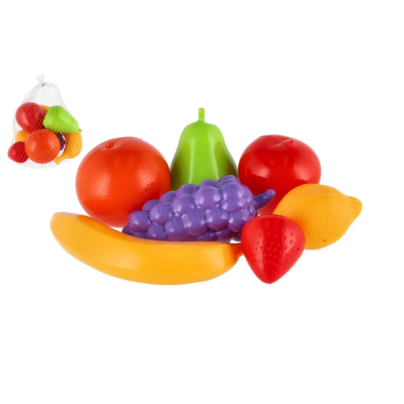 Teddies Ovocie 7ks plast v sieťke 14x18x10cm