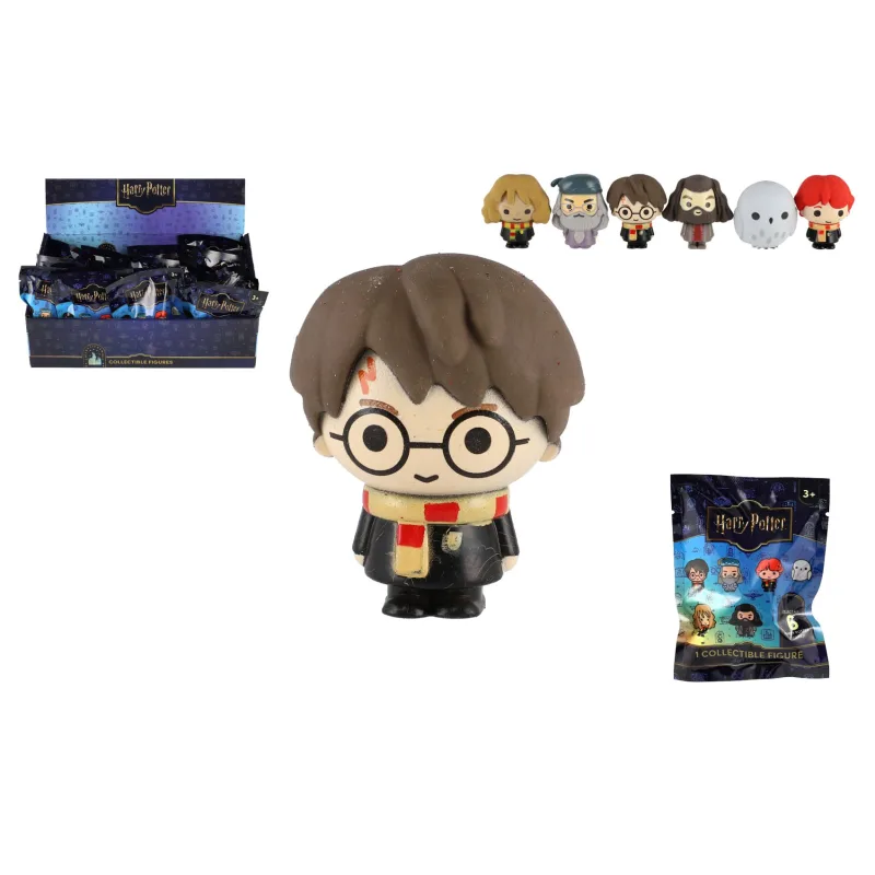 Teddies Harry Potter 3D figúrka gumová v sáčku mix druhov
