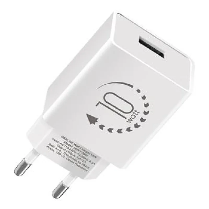 OBAL:ME Cestovní Nabíječka USB-A 10W White 8596311218798