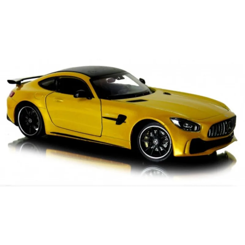 Welly Mercedes AMG GT-R Žlutý, 1:24