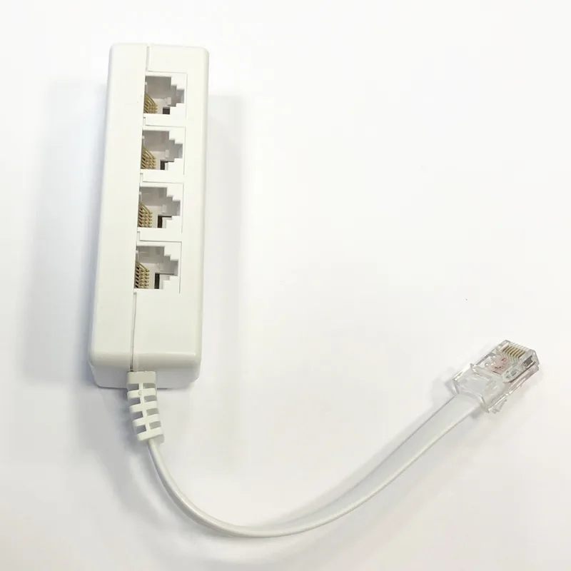 DATACOM Rozčtverka UTP CAT3 4xRJ45 (8p2c-1M/4F) 4207