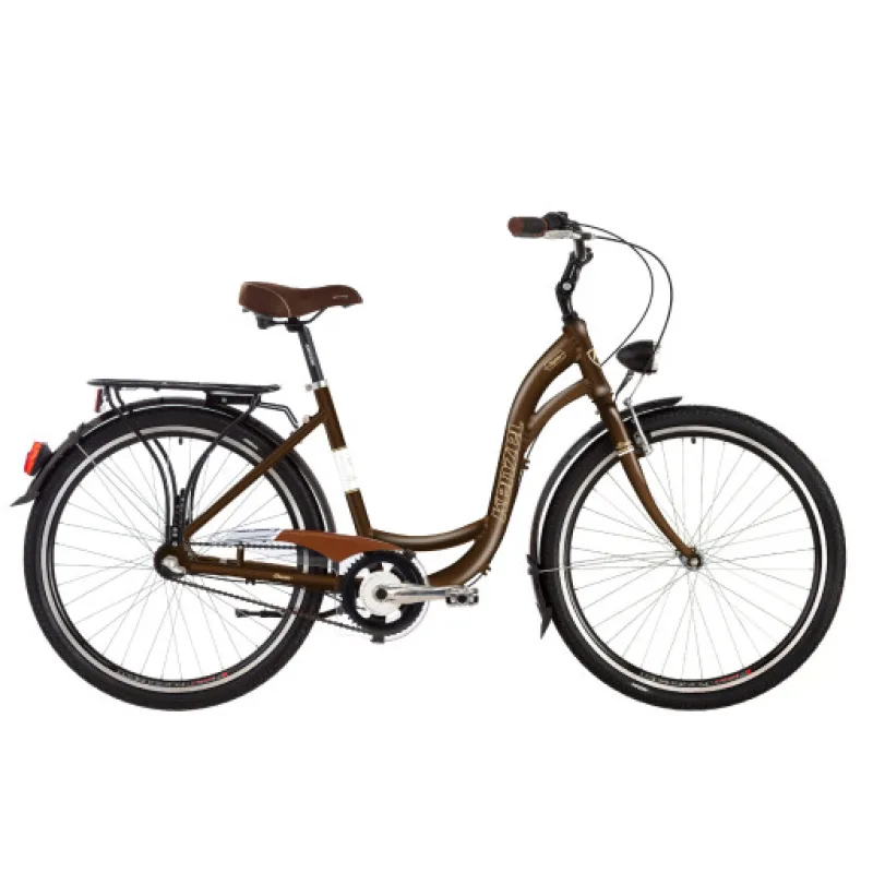 Kenzel Městské kolo Dream Deluxe 7spd 28" 2026 hnědé