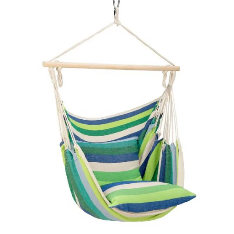 Nils Camp NC3107 Houpací křeslo, Zelené 100 kg