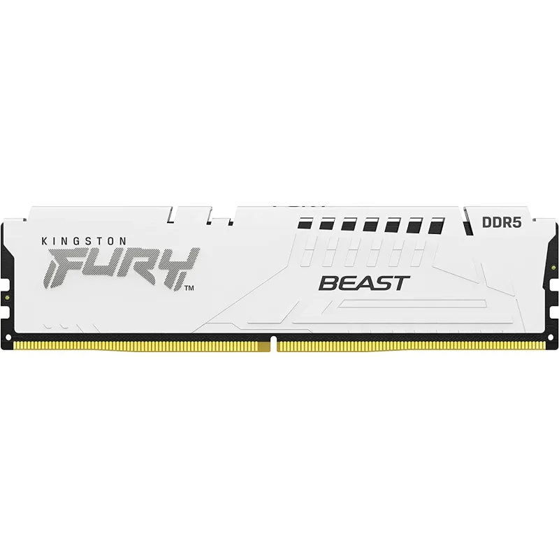 Kingston FURY Beast/DDR5/128GB/5200MHz/CL40/4x32GB/White KF552C40BWK4-128