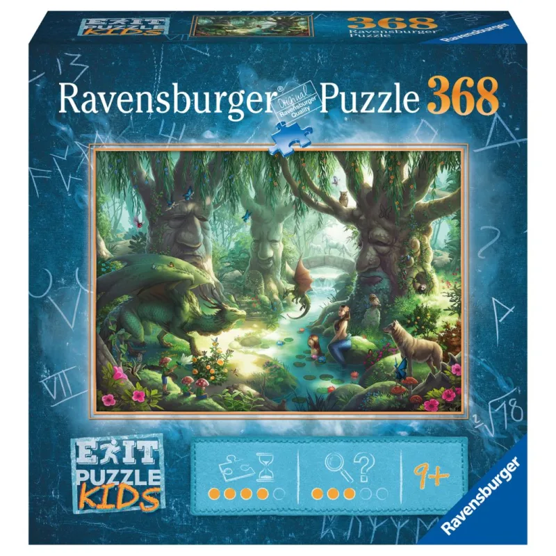 Ravensburger Exit KIDS Puzzle: V čarovnom lese 368 dielikov
