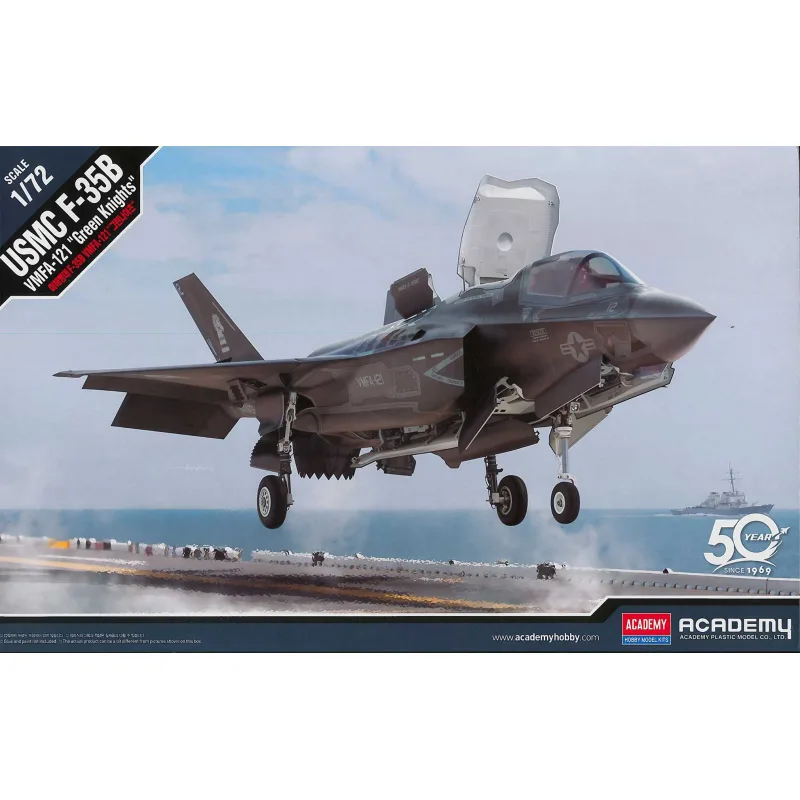 Academy Model Kit lietadlo 12569 - USMC F-35B VMFA-121 "Green Knights" (1:72)