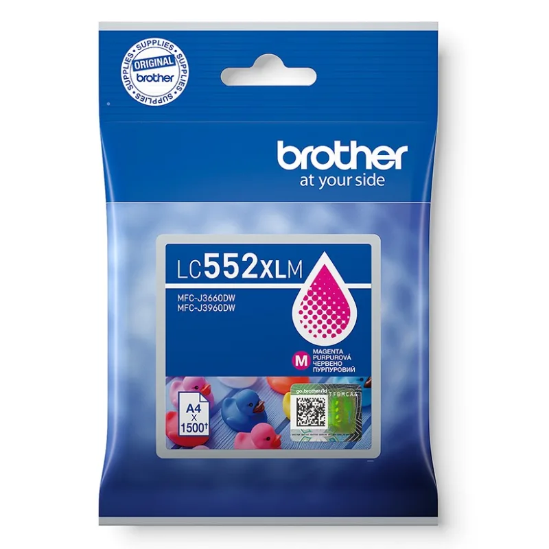 Brother LC-552XLM - inkoust purpurový XL LC552XLM