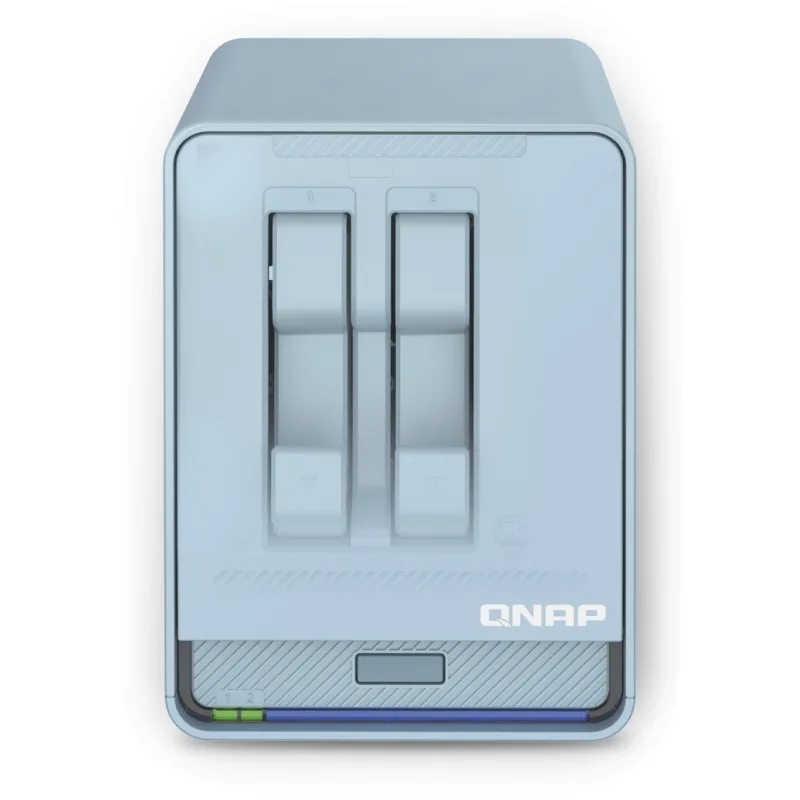 QNAP třípásmový Wi-Fi SD-WAN Mesh AC2200 router/NAS - QMiroPlus-201W (2x SATA / 1x 2,5GbE / 4x GbE) QMiroPlus-201W