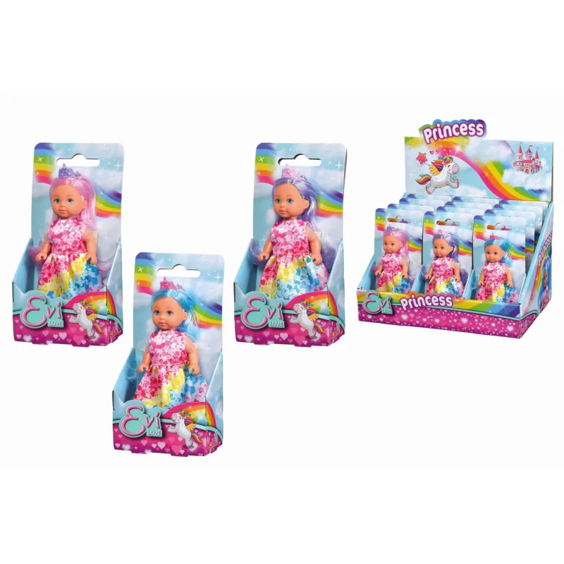 Simba Bábika Simba Evička Princess, 3 typy, DP12