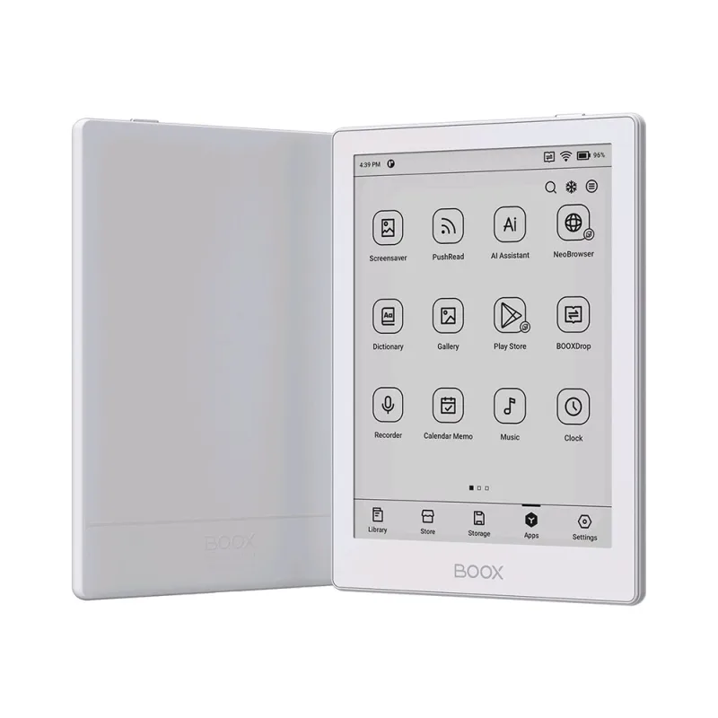 E-book ONYX BOOX GO 6, bílá, 6" Carta 1300, 32GB, Bluetooth, Android 11, E-ink displej 8595729901926