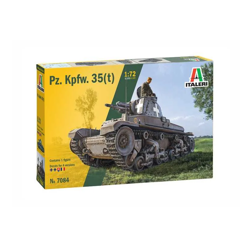 Italeri Model Kit military 7084 - Pz. Kpfw. 35(t) (1:72)