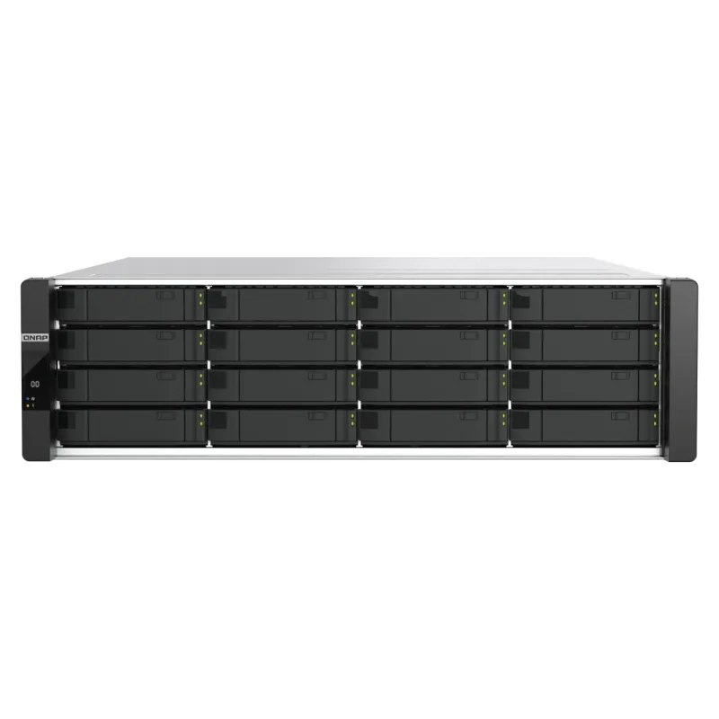 QNAP ES1686dc-R2-2142IT-128G (Duální řadič, 2x Xeon, 2x 64GB RAM, 16x 3,5" SAS, 6x GbE,8x 10Gb SFP+) ES1686dc-R2-2142IT-128G