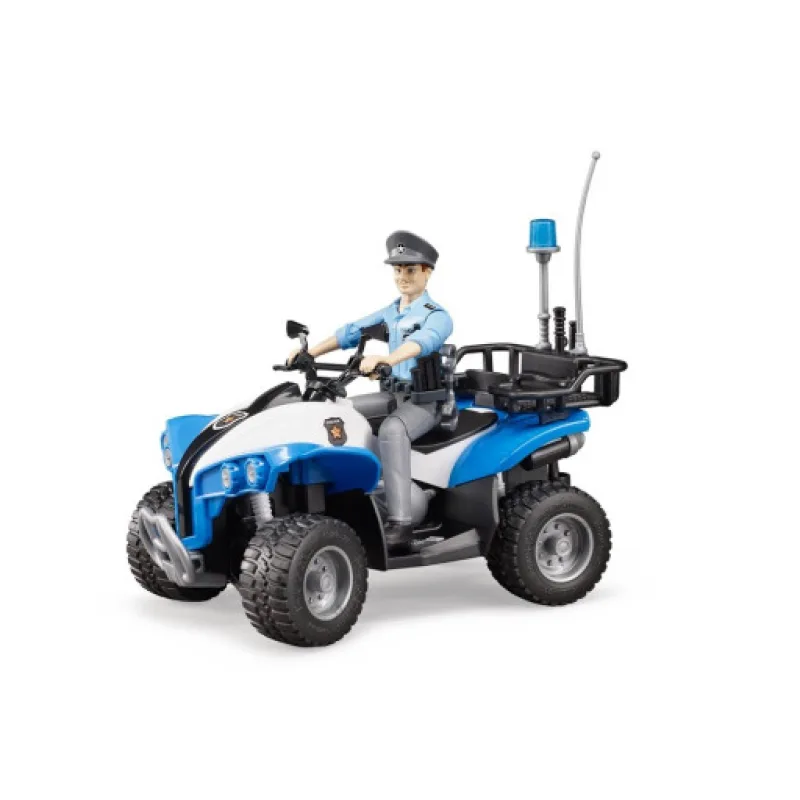 Bruder 63010 Čtyřkolka Policie a figurka